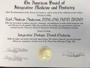 The American Board of Integrative medicine and dentistry